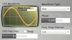 Stagger LFO Controls